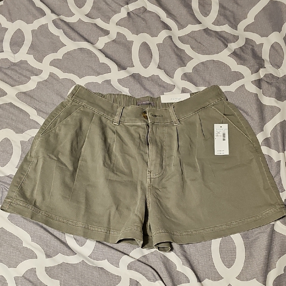Maurices Olive Green Women's Cargo Shorts